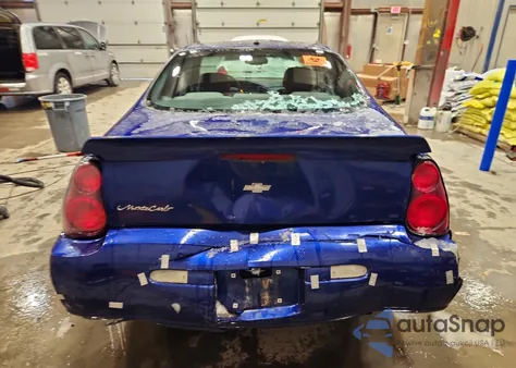 2005 Chevrolet Monte Carlo Ls from USA, damaged, VIN 2G1WW12E559207383